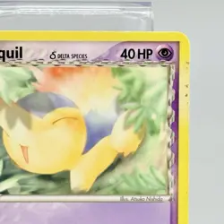 Cyndaquil 45/101 Pokemon Dragon Frontiers Delta Species 2006 Card Crease - Image 3