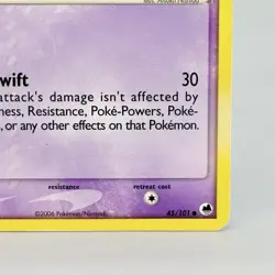 Cyndaquil 45/101 Pokemon Dragon Frontiers Delta Species 2006 Card Crease - Image 4