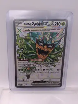 Teal Mask Ogerpon ex 166 SV: Scarlet & Violet Promo Cards Pokemon - Image 1