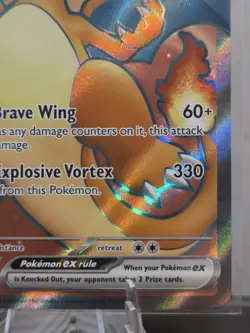 Charizard ex 183/165 Pokemon TCG Scarlet & Violet 151 Ultra Rare Full Art NM - Image 4