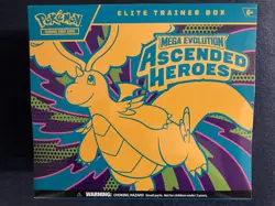 Pokemon TCG: Mega Evolutions Ascended Heroes ETB Elite Trainer Box New & Sealed - Image 1