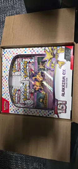 Pokemon Alakazam 151 Ex Collection box NEW unopened - Image 1