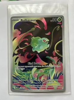 Pokemon TCG Bulbasaur (133/132) Mega Evolution Illustration Rare Fresh Pull ++ - Image 1