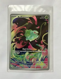 Pokemon TCG Bulbasaur (133/132) Mega Evolution Illustration Rare Fresh Pull ++ - Image 4