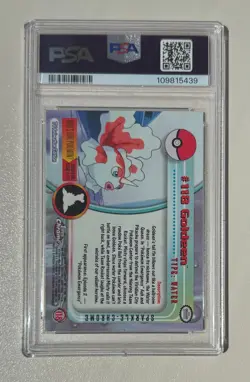 Pokemon TOPPS Chrome series 2 - Sparkle 2000 - Goldeen #118 - PSA6 - Pop3 - Image 5