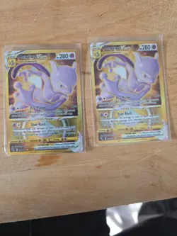 Two Mewtwo VSTAR (Secret) 086/078 Pokemon GO Holo - Image 1
