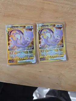 Two Mewtwo VSTAR (Secret) 086/078 Pokemon GO Holo - Image 3