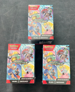 Pokemon TCG Scarlet & Violet Journey Together Booster Bundle x3 Factory Sealed - Image 1