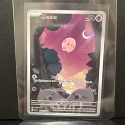Munna 116/086 Illustration Rare Black Bolt English Pokemon - Image 1