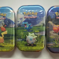 Pokemon TCG Ascended Heroes Mini Tins x5 Complete Set NEW & SEALED - Image 3