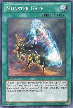 1x (LP) Monster Gate - BP01-EN079 - Starfoil Rare - Unlimited Edition YuGiOh - Image 1