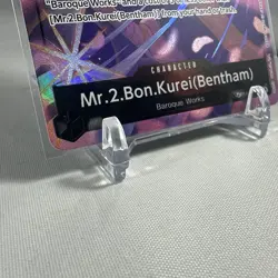 One Piece Mr.2.Bon.Kurei (Bentham) (Alt. Art) The Azure Sea's Seven OP14-091 SR - Image 4