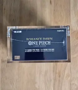 One Piece Romance Dawn Booster Box OP-01 Blue Bottom Sealed + Acrylic Case - Image 5