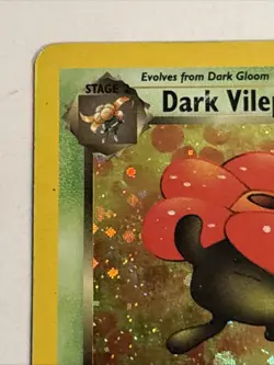 Rare 2000 Dark Vileplume Holo Pokemon Card 13/82 Team Rocket - Image 2
