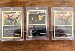 Umbreon (Prime) 86/90 Undaunted Holo & Pokemon Umbreon 10/90 LOT - 3 Cards - Image 1