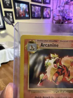 Pokemon TCG Arcanine Promo Card 6 Wizards Black Star Promos, Near Mint Condition - Image 3