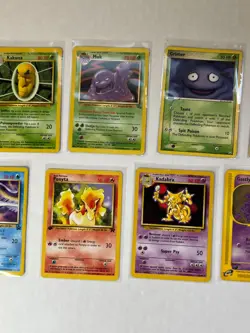Lot of 11 Old Pokemon Cards - Vintage - Some WOTC - Image 3