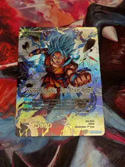 SSGSS Son Goku Soul Striker Reborn P-211 Foil Dragon Ball Super Card Game | NM - Image 1