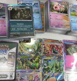 Pokemon Prismatic Evolutions Bulk 500+ cards lot NM TCG 52 Code Cards 124 Holos - Image 3