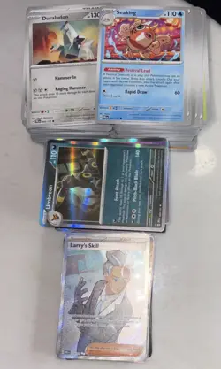 Pokemon Prismatic Evolutions Bulk 500+ cards lot NM TCG 52 Code Cards 124 Holos - Image 5