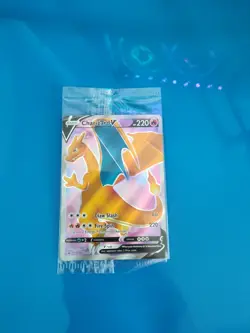 Pokemon Champions Path Charizard V SWSH050 Promo Full Art Card Sealed - Image 1