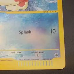 Goldeen 111/165 - REVERSE HOLO - EXPEDITION - VINTAGE E-READER POKEMON CARD NM/M - Image 4