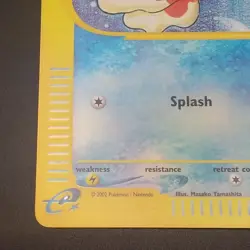 Goldeen 111/165 - REVERSE HOLO - EXPEDITION - VINTAGE E-READER POKEMON CARD NM/M - Image 5