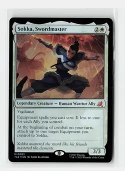 Sokka, Swordmaster Avatar FOIL Magic The Gathering MTG Card - Image 1