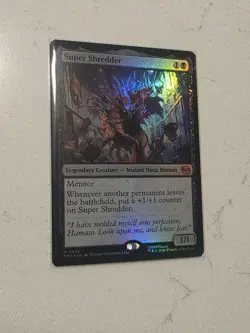 TMNT Super Shredder Foil MTG Card TMT #0083 2026 - Image 1