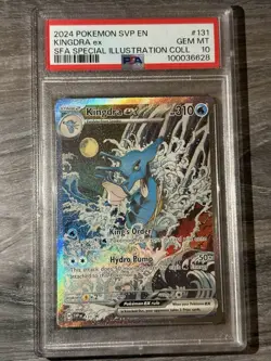 PSA GEM MINT 10 Kingdra ex 131 Sv: Scarlet & Violet Promo Cards Holo - Image 1