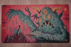 Magic the Gathering Ultra Pro Official The Mimeoplasm Playmat Wizard of Barge - Image 1