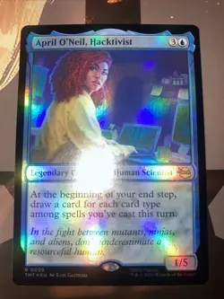 April O'Neil, Hacktivist Teenage Mutant Ninja Turtles Foil - Image 1