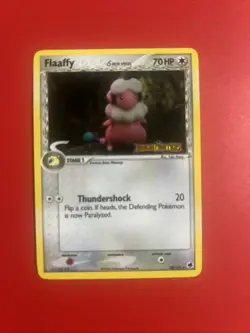 Flaaffy 30/101 Pokemon Dragon Frontiers Stamped Reverse Holo NM - Image 1