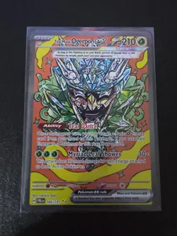 Pokemon TCG Teal Mask Ogerpon EX Prismatic Evolutions Card 145/131 SIR - Image 1