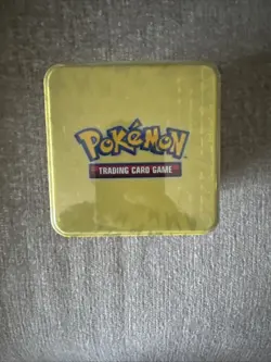 Pokemon TCG Lightning Type Stacking Tin 3 Boosters + 1 Coin Sealed Pikachu - Image 5