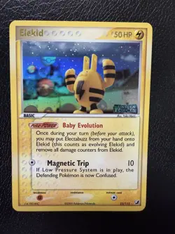 Pokemon TCG EX Unseen Forces Elekid 23/115 Reverse Holo NM/LP - Image 4