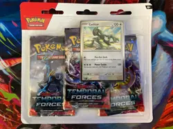Pokemon TCG Temporal Forces 3 Pack Blister New Sealed - Image 1