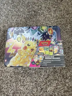 Pokemon Surging Sparks Treasure Chest Box - SEALED - Image 1