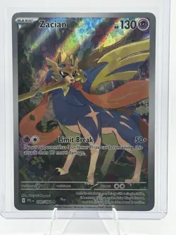 Zacian 100/094 (NM) - ME02: Phantasmal Flames - Illustration Rare - Pokemon TCG - Image 1