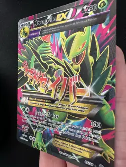 Pokemon TCG M Sceptile EX Holo Full Art #85/98 Ancient Origins LP - Image 2