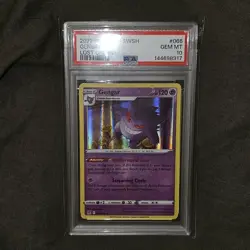 Pokemon PSA 10 Gengar Holo Rare Sword & Shield Lost Origin #066/196 New Cert! - Image 2