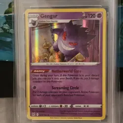 Pokemon PSA 10 Gengar Holo Rare Sword & Shield Lost Origin #066/196 New Cert! - Image 3