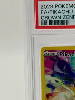 PSA 9 PIKACHU 160 CROWN ZENITH SWORD & SHIELD POKEMON MINT - Image 3