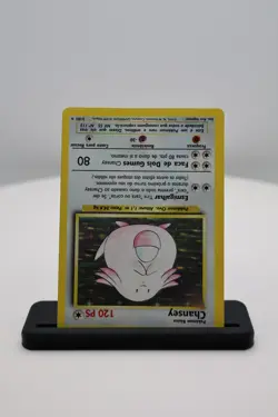 Pokemon TCG - Holo Chansey 3/102 Base Set Unlimited Pokemon TCG - LP PORTUGUESE - Image 2