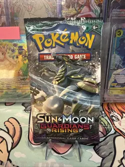 Pokemon TCG~~Sun and Moon Guardians Rising Factory Sealed Booster Pack~New - Image 1