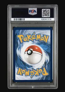 Eevee Prismatic Evolutions ETB Pokemon Center PSA 8 Pokemon English 173 Stamped - Image 2