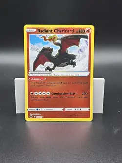 Radiant Charizard 020/159 Radiant Rare Crown Zenith Pokemon TCG NM - Image 3