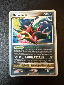 Pokemon Darkrai LV.X DP19 Diamond & Pearl Promo Holo Level Up 2008 (NM-) - Image 1