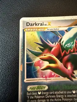 Pokemon Darkrai LV.X DP19 Diamond & Pearl Promo Holo Level Up 2008 (NM-) - Image 3
