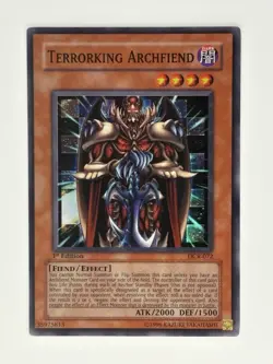 Terrorking Archfiend DCR-072 Dark Crisis Super Rare 1st Edition LP - Image 1